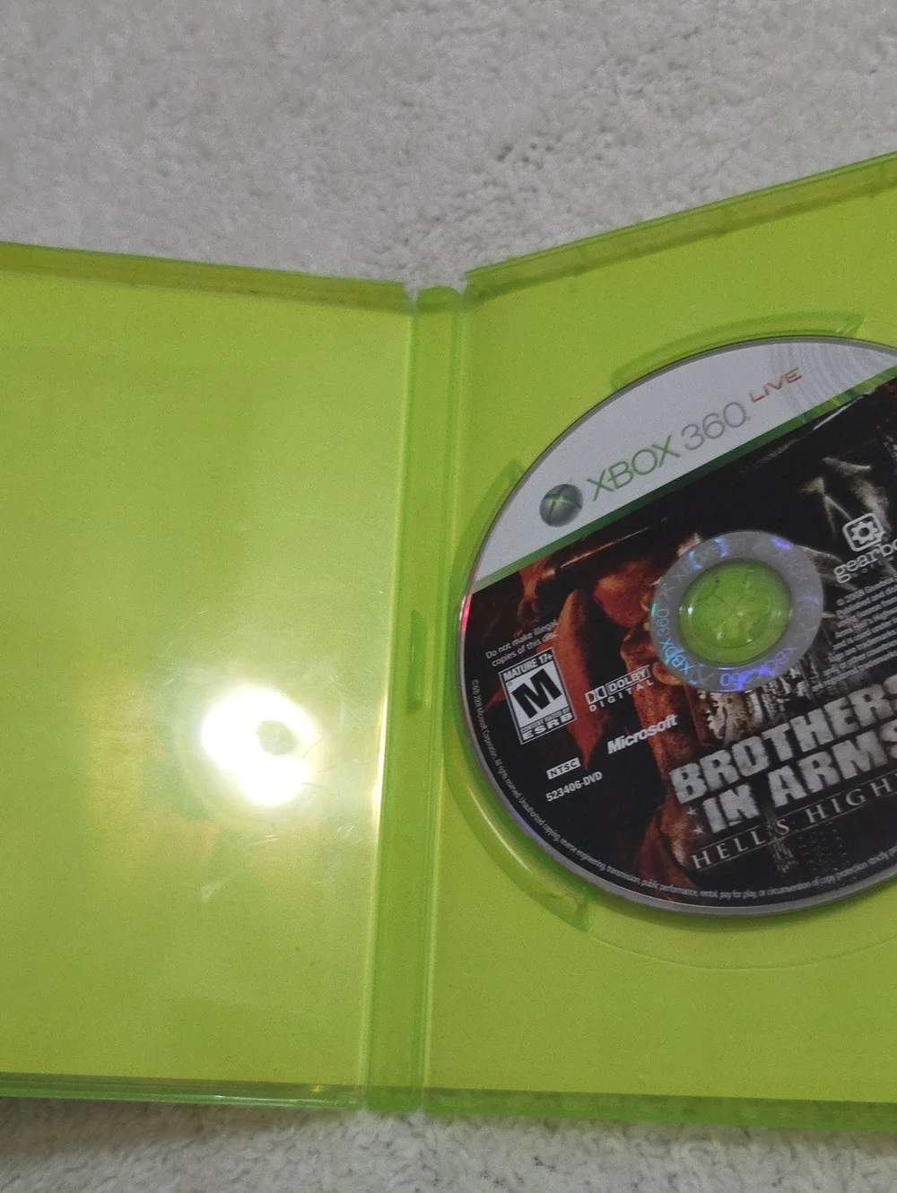 XBOX 360 SET OF 4 VIDEI GAMES